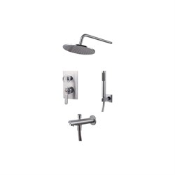 Встраиваемый душевой комплект Bronze de Luxe 1760 s - фото 16722239