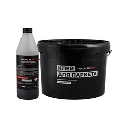 Двухкомпонентный полиуретановый клей для паркета TRICOL 2K PU PT - фото 16723901