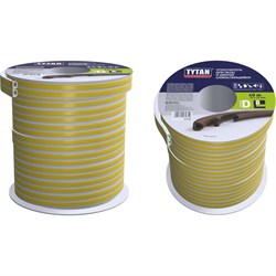 Уплотнитель для окон и дверей Tytan Professional d 40 м, 14x12 мм, белый 234906 70319 - фото 16724363