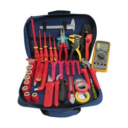 Набор изолированного инструмента электрика-релейщика Юртэкс НИР-СЦБ - фото 16724445