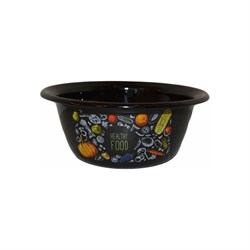 Эмалированная миска appetite Healthy food - фото 16725467