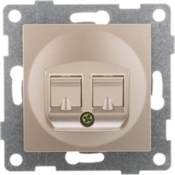 Механизм комбинированной розетки GUSI ELECTRIC Ugra - фото 16726818