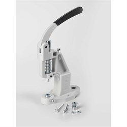 Универсальный ручной пресс для установки кнопок, джинсовых пуговиц, люверсов, холотнитенов Micron M-002 - фото 16726997