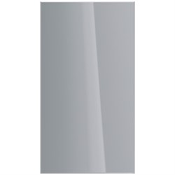 Шкаф зеркальный Lemark UNIVERSAL 45x80 см 1 дверный, петли слева, цвет корпуса: Белый глянец - фото 16729072