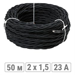 Витой ретро провод TDM ELECTRIC Эко - фото 16731078