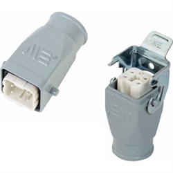 Прямоугольный промышленный разъем Mete Enerji H5A-BM-BZF - фото 16732183