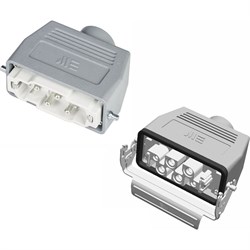 Прямоугольный промышленный разъем Mete Enerji H6K-BM-BZF - фото 16732461