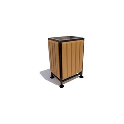 Урна 7 скамеек Элегант - фото 16733110