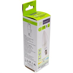 Светодиодная лампа General Lighting Systems GLDEN-CF-B-8-230-E14-4000 - фото 16733668