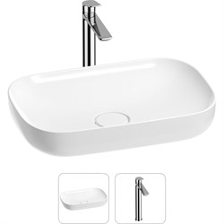 Раковина для ванной Wellsee Croquis - фото 16733749