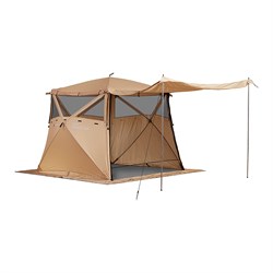 Кухня-шатер HIGASHI Pyramid Camp Sand - фото 16734459