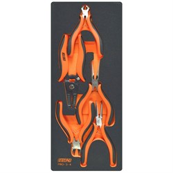 Набор шарнирно-губцевого инструмента для электрика Custor VCS1/4 PRO-3-4 - фото 16734598