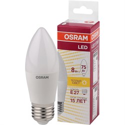 Светодиодная лампа OSRAM LED STAR B Свеча - фото 16736407