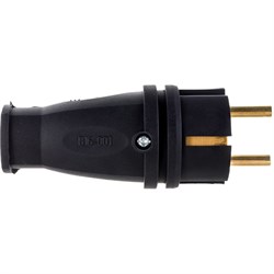 Прямая каучуковая вилка ЭРА VX10-B-IP44 - фото 16736759