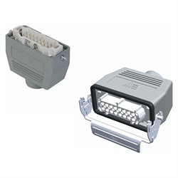 Прямоугольный промышленный разъем Mete Enerji H16E-BM-BZF - фото 16737087