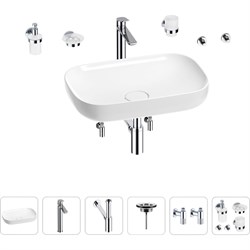 Раковина для ванной Wellsee Croquis - фото 16739731