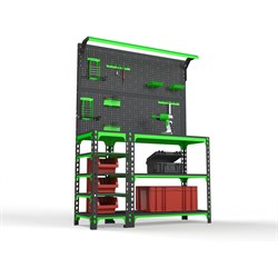 Верстак ООО Металекс серия SUN 950x1800x600 мм - фото 16740072