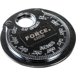 Приспособление для выставления зазора электрода на свечах FORCE 63008 - фото 16740479