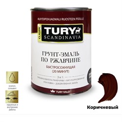 Грунт-эмаль по ржавчине TURY МС-102 - фото 16740667