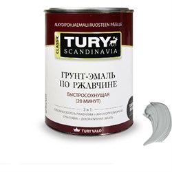 Грунт-эмаль по ржавчине TURY МС-102 - фото 16741177