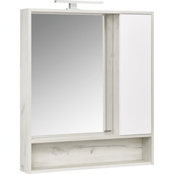 Зеркальный шкаф AQUATON Флай 80 - фото 16741311