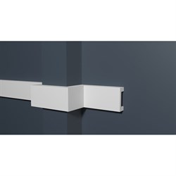 Ударопрочный влагостойкий стеновой молдинг под покраску Decor-Dizayn DD618 - фото 16741694