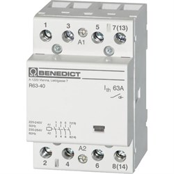 Модульный контактор Benedict R63-40 230 - фото 16743261