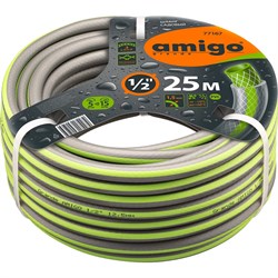 Садовый трехслойный шланг AMIGO 77167 - фото 16743792