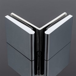 Коннектор стекло-стекло SERVICE PLUS K03-201CR/brass - фото 16744171