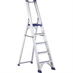 Алюминиевая односторонняя стремянка Svelt Regina - фото 16744539