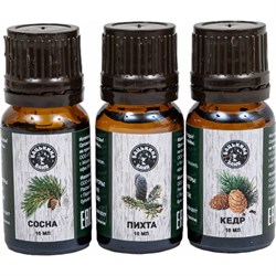 Набор эфирных масел Бацькина баня Хвойный эликсир - фото 16744698