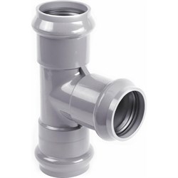 Раструбный тройник ХЕМКОР 2181118 - фото 16744872