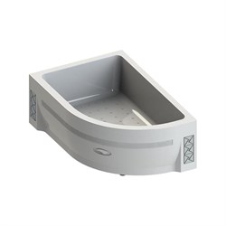 Высокий поддон к душевому углу Соул 2 Радомир 1-11-0-1-0-009 - фото 16745074