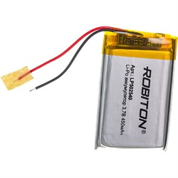 Аккумулятор Robiton LP502540 - фото 16745261