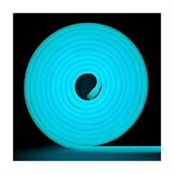 Неоновая светодиодная лента MAKSILED ML-NF-24V-0816-Ice Blue - фото 16746373