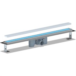 Стальной душевой трап-лоток АНИ пласт МОЛ - фото 16746573