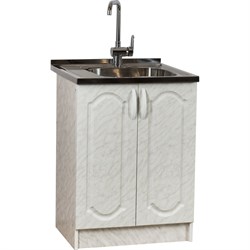 Тумба SANTREK 60*50 карара (2 дверцы) фасад МДФ - фото 16746738