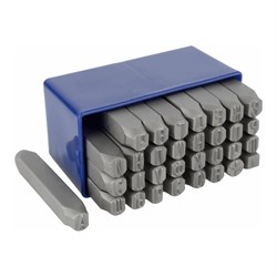 Набор стальных буквенных клейм Beril 552008 - фото 16747866