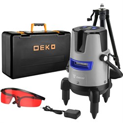 Самовыравнивающийся лазерный уровень DEKO DKLL02RB PRO SET 2 PREMIUM - фото 16748008