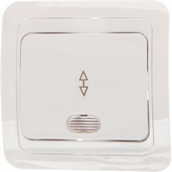 Проходной одноклавишный выключатель UNIVERSAL Валери - фото 16748101