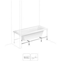 Акриловая ванна Lavinia Boho Evan - фото 16749381