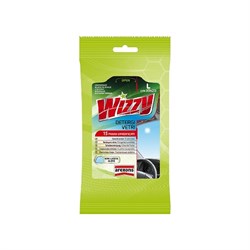 Салфетка для чистки стекол больших размеров AREXONS WIZZY DETERGI VETRI 6 LINGUE - фото 16751629