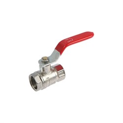 Шаровой кран для холодной воды ZEIN внутренняя 1/2", PN 4, 5-45 градусов, рычаг, цинк - фото 16751792