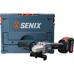 Угловая аккумуляторная шлифовальная машина SENIX PAX2125-M2-EU SET - фото 16759596