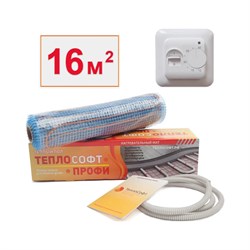 Нагревательный мат ТеплоСофт Профи - фото 16765578