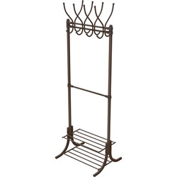 Гардеробная вешалка Nika НИКА ВГП60-8 ВГП60-8/К коричневый - фото 16768323