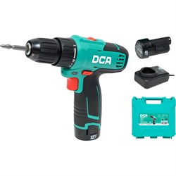 Аккумуляторная дрель шуруповерт DCA ADJZ1202 - фото 16772140
