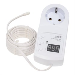 Терморегулятор для установки совместно с системами электрообогрева трубопровода IQWATT IQPIPE -IQ PIPE THERMOSTAT - фото 16773937