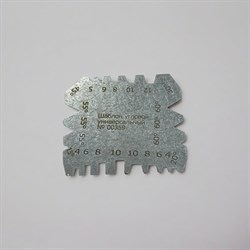 Универсальный шаблон угломер для резца КСИЗ 100011233 - фото 16774294