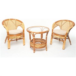 Комплект для отдыха Vinotti 02/15 Коньяк - фото 16776740